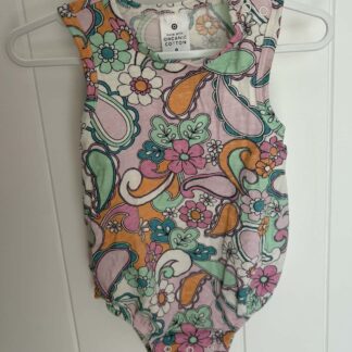 Flower Singlet Romper