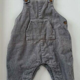 Corduroy Grey Overalls