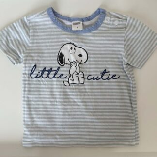 Striped Snoopy T-Shirt