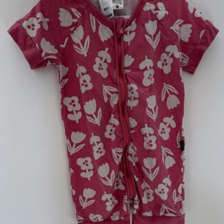 Pink Tulip Print Summer Zippy - Bonds