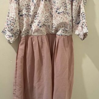 Pink and Floral Dress