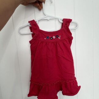 Red/Pink Flower Dress