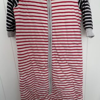 Red & White Stripe Sleeping Bag